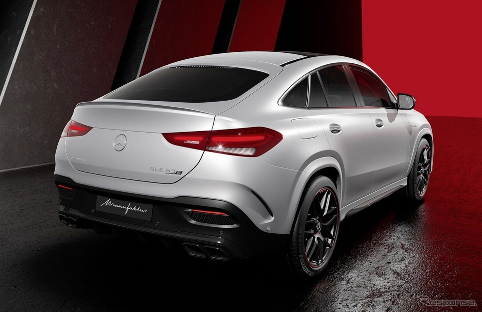メルセデスAMG GLE 63 S クーペ「マヌファクトゥーア・アークティックシルバー・エディション」《photo by Mercedes-Benz》