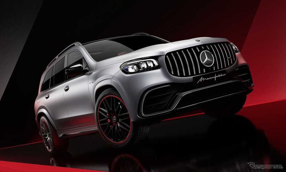 メルセデスAMG GLS 63 4MATIC+「マヌファクトゥーア・アークティックシルバー・エディション」《photo by Mercedes-Benz》