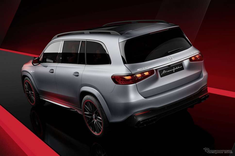 メルセデスAMG GLS 63 4MATIC+「マヌファクトゥーア・アークティックシルバー・エディション」《photo by Mercedes-Benz》