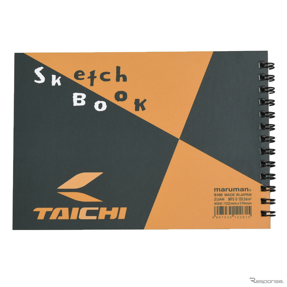 TAICHI アクセサリーシリーズ「B6スケッチブック」《写真提供 アールエスタイチ》