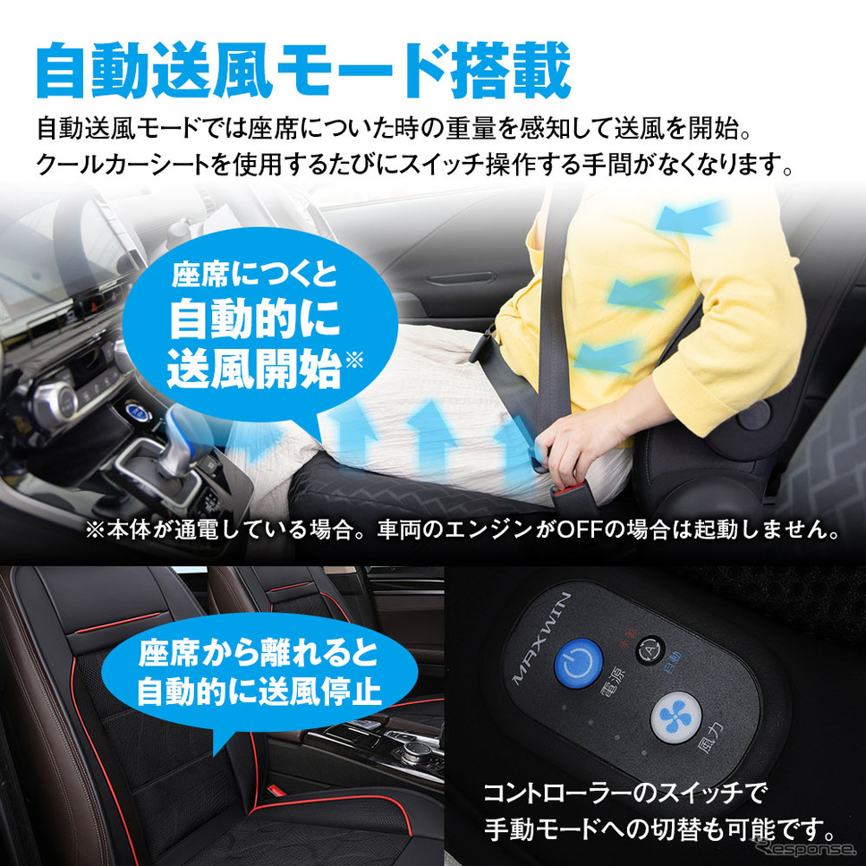 クールカーシート「K-SHE12A」(シート全面タイプ)《写真提供 昌騰》