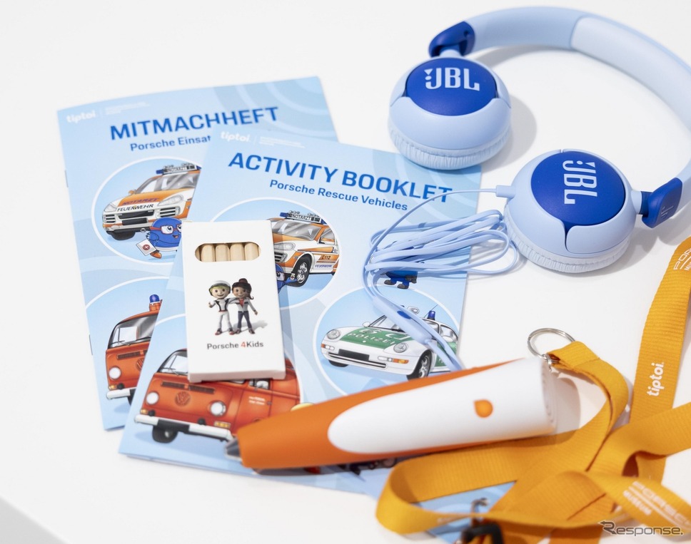 ポルシェ博物館の緊急車両をテーマにした無料の子供向け夏季プログラム「Porsche 4Kids」《photo by Porsche》