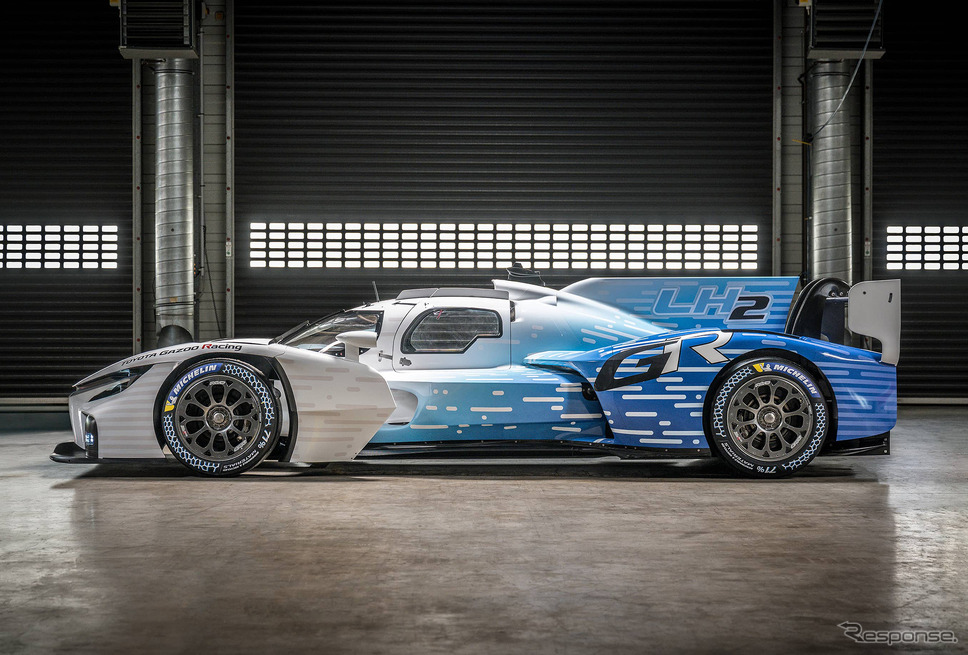 液体水素エンジンのテストカー「GR LH2 レーシングコンセプト」《写真提供 トヨタGAZOOレーシング》