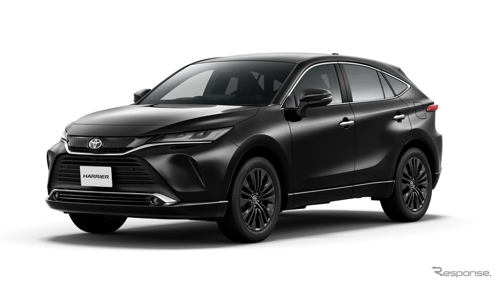 トヨタ・ハリアーの特別仕様車 Z“Leather Package・Night Shade”《写真提供 トヨタ自動車》