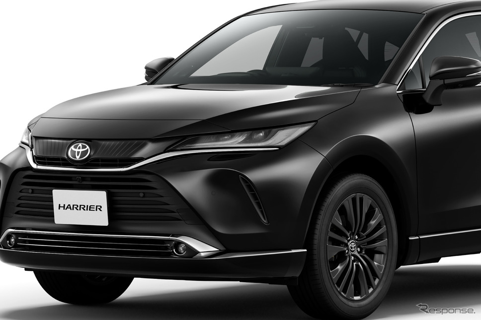 トヨタ・ハリアーの特別仕様車 Z“Leather Package・Night Shade”《写真提供 トヨタ自動車》