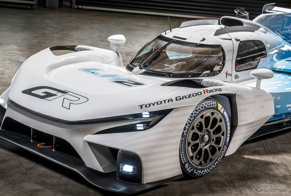 液体水素エンジンのテストカー「GR LH2 レーシングコンセプト」《写真提供 トヨタGAZOOレーシング》