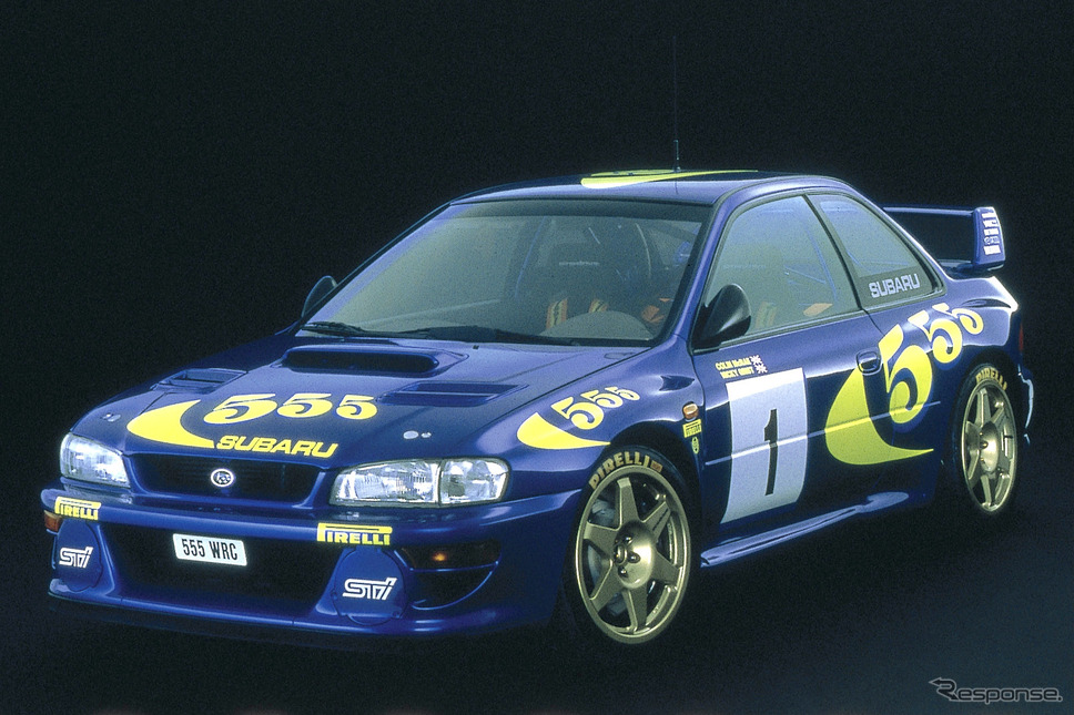 スバル インプレッサWRカー(1997年)《写真提供 スバル》