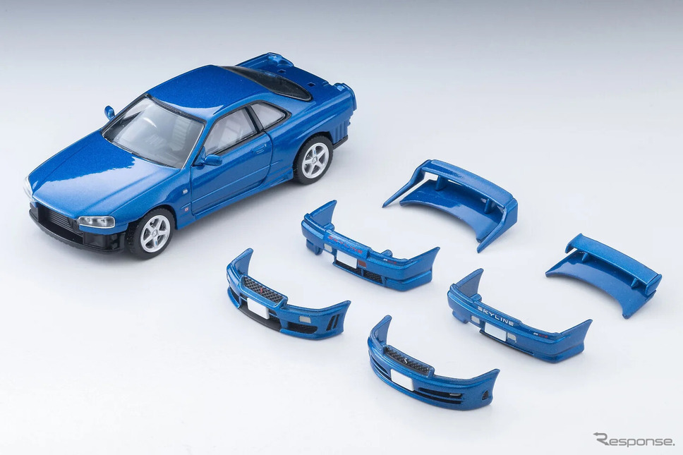 「トミカリミテッド ヴィンテージ」シリーズの「日産 スカイライン 2ドアスポーツクーペ 25GT TURBO」《写真提供 トミーテック》