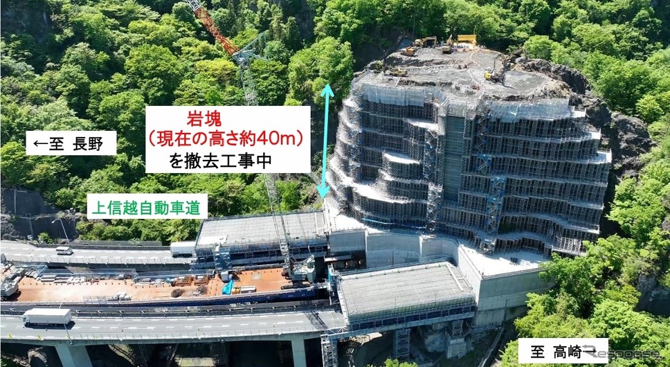 工事の状況:2024年5月《写真提供 NEXCO東日本》