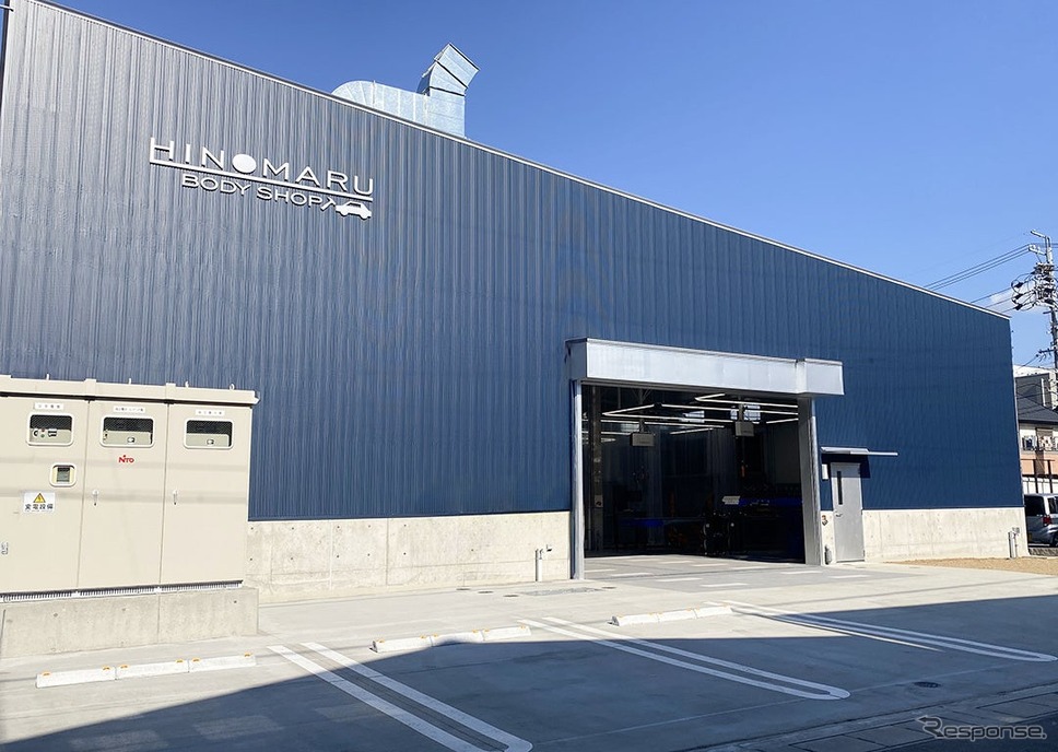 「HINOMARU BODY SHOP」がボルボ認定工場に正式指定《写真提供 日の丸興業》