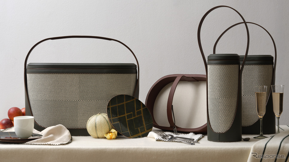 「ベントレーホーム」のピクニックコレクション「ハイド」《photo by Bentley》