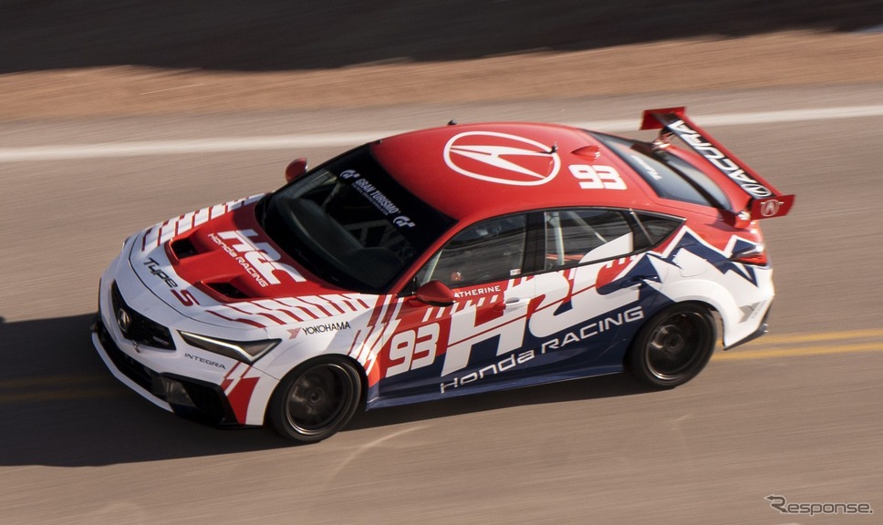「パイクスピーク2025」に参戦するアキュラ インテグラ タイプS DE5《photo by Acura》