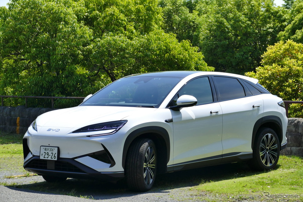 BYD シーライオン7《写真撮影 島崎七生人》