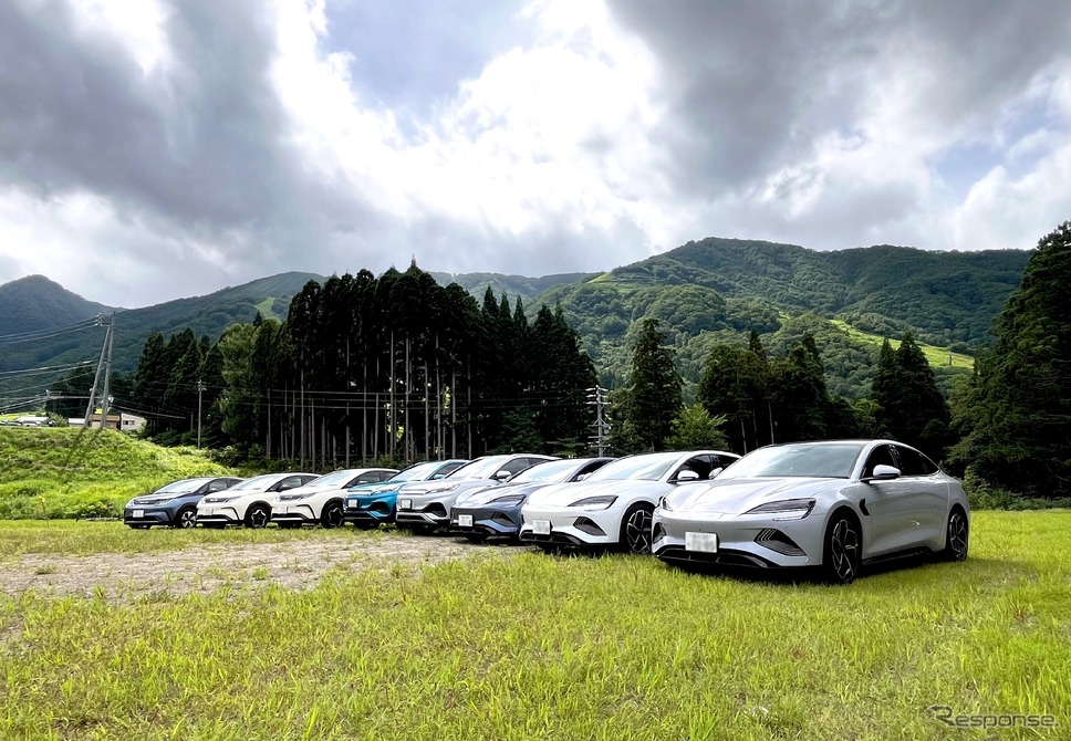 BYDがジャパンEVラリー白馬2025に参加《photo by BYD》