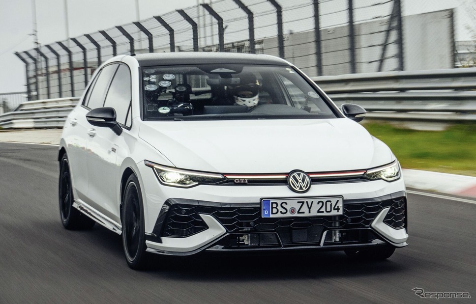VW『ゴルフGTI EDITION 50』のプロトタイプ《photo by VW》