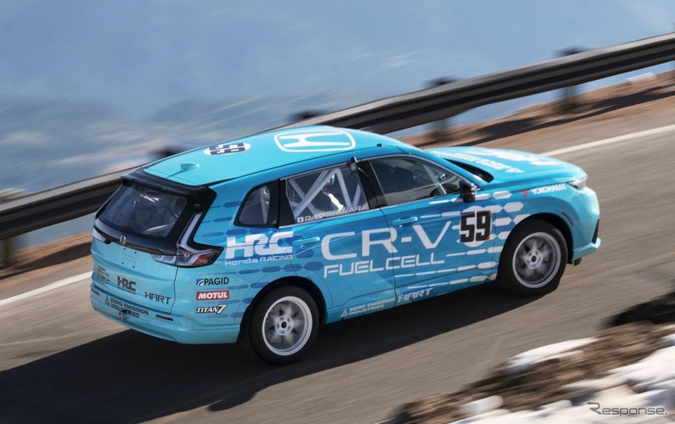 ホンダCR-V「e:FCEV」のパイクスピーク2025参戦車両《photo by Honda》