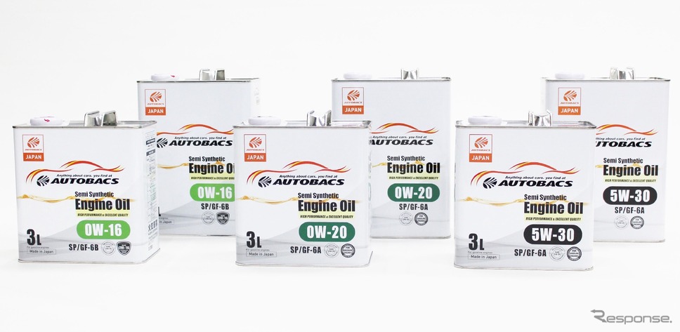 「AUTOBACS Engine Oil」《写真提供 オートバックスセブン》