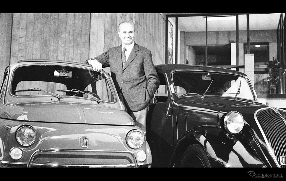 イタリアの伝説的自動車デザイナー、ダンテ・ジャコーザ氏《photo by Fiat》