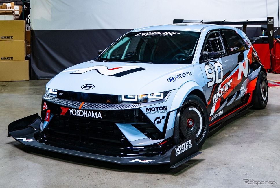 ヒョンデ『アイオニック5 N』のパイクスピーク2025参戦車両《photo by Hyundai》