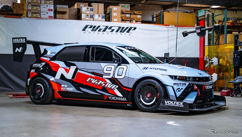 ヒョンデ『アイオニック5 N』のパイクスピーク2025参戦車両《photo by Hyundai》