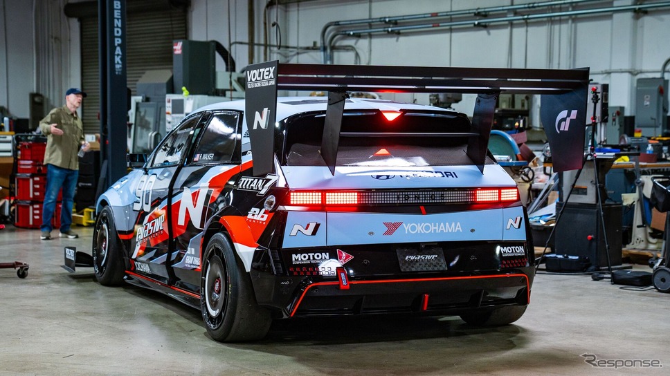 ヒョンデ『アイオニック5 N』のパイクスピーク2025参戦車両《photo by Hyundai》