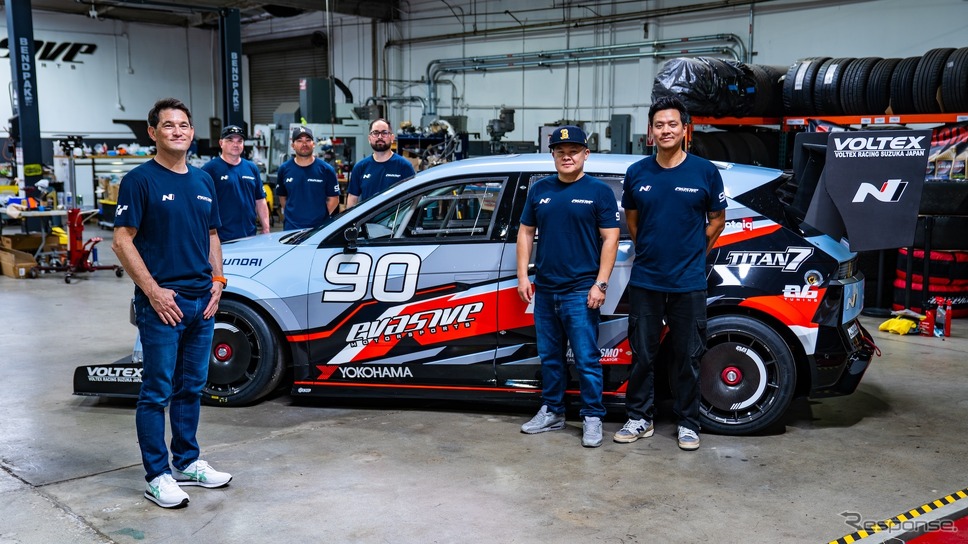 ヒョンデ『アイオニック5 N』のパイクスピーク2025参戦車両《photo by Hyundai》