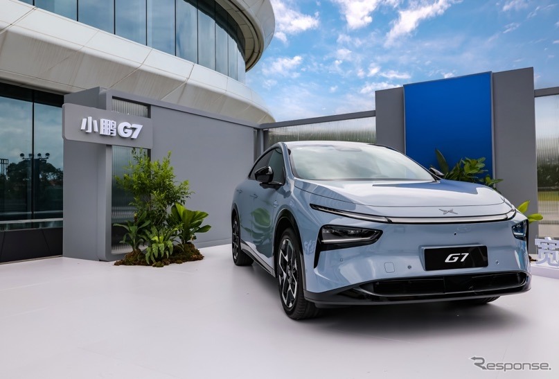 XPENGの新型電動SUV『G7』《photo by XPENG》