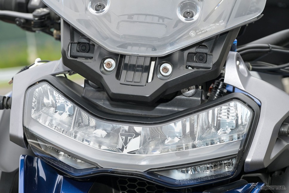 カメラ2つ使うACC技術はすでに四輪で実績のある機構。その技術をバイクで展開しようとしている。《写真撮影 柴田直行》
