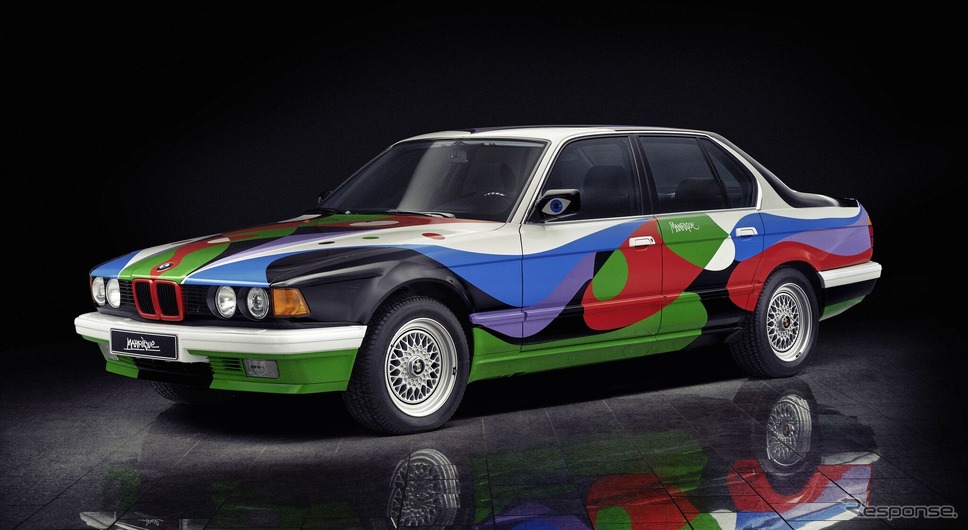 BMW Art Car #10 by César Manrique《photo by BMW》
