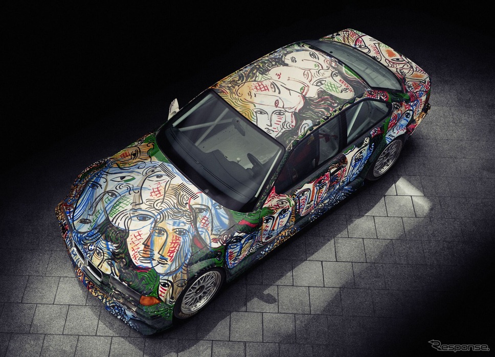 BMW Art Car #13 von Sandro Chia《photo by BMW》