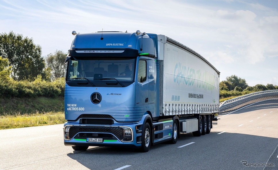 メルセデスベンツ『eActros 600』《photo by Mercedes-Benz》