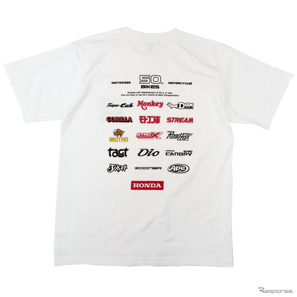 HONDA 50cc BIKES LOGO Tシャツ《写真提供 フェイス》