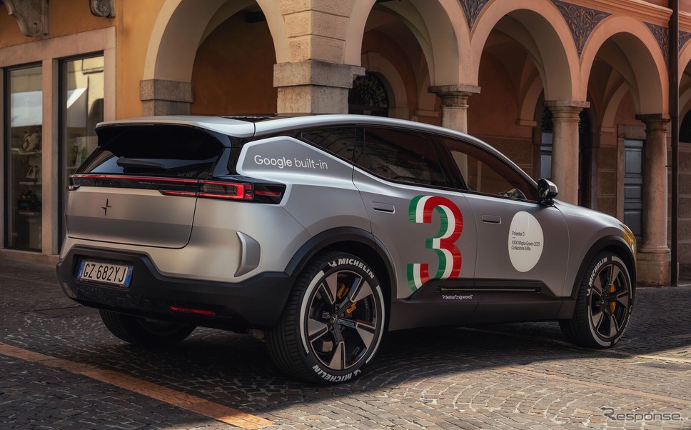 ポールスターの「ミッレミリア・グリーン2025」参戦車両《photo by polestar》