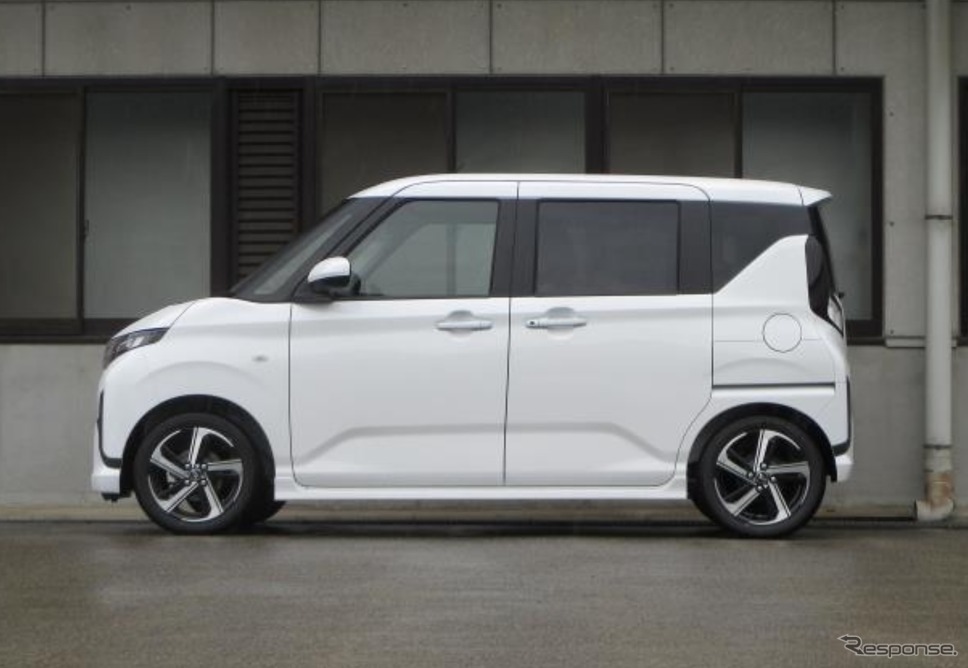 タナベ サステックプロCR ムーヴ装着例(最上部車高:フロント 3mmダウン / リア 23mmダウン)《写真提供 タナベ》