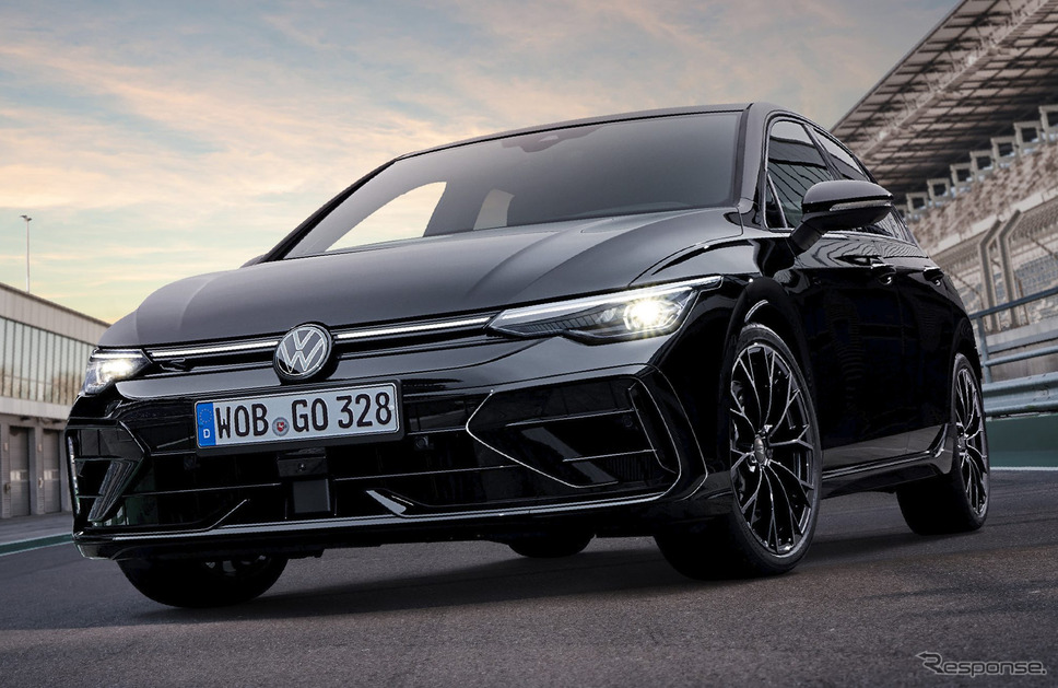 VW ゴルフR ブラックエディション《写真提供 フォルクスワーゲンジャパン》