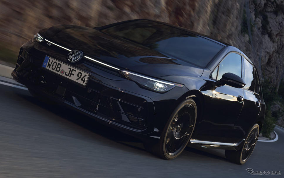 VW ゴルフR ブラックエディション《写真提供 フォルクスワーゲンジャパン》