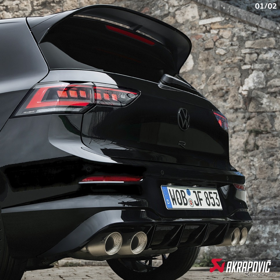 VW ゴルフR ブラックエディション《写真提供 フォルクスワーゲンジャパン》