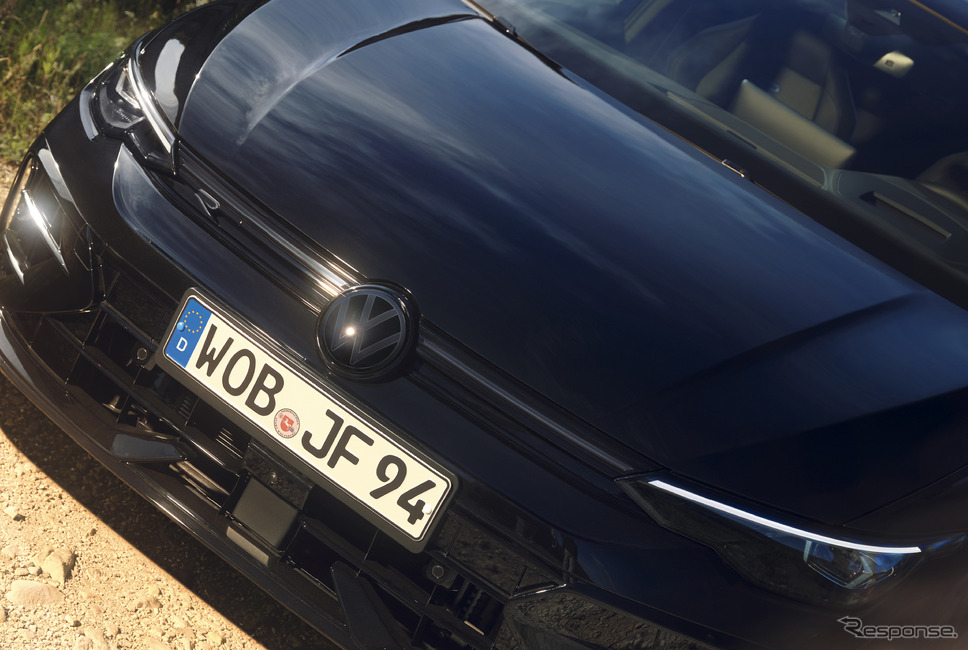 VW ゴルフR ブラックエディション《写真提供 フォルクスワーゲンジャパン》