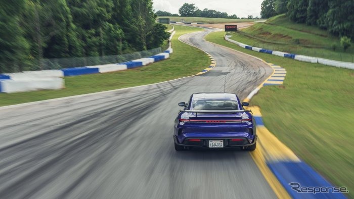 ポルシェ『タイカン ターボ GT』(米ロードアトランタ)《photo by Porsche》