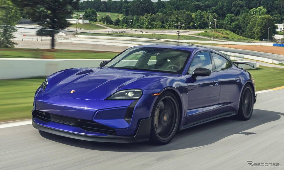 ポルシェ『タイカン ターボ GT』(米ロードアトランタ)《photo by Porsche》