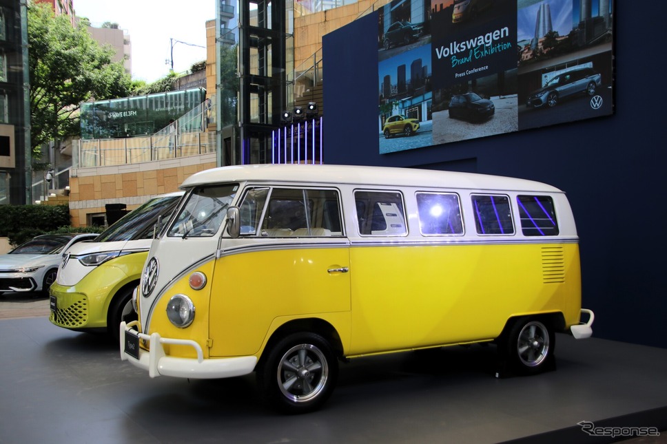 VW Type2とID.Buzz《写真撮影 内田俊一》