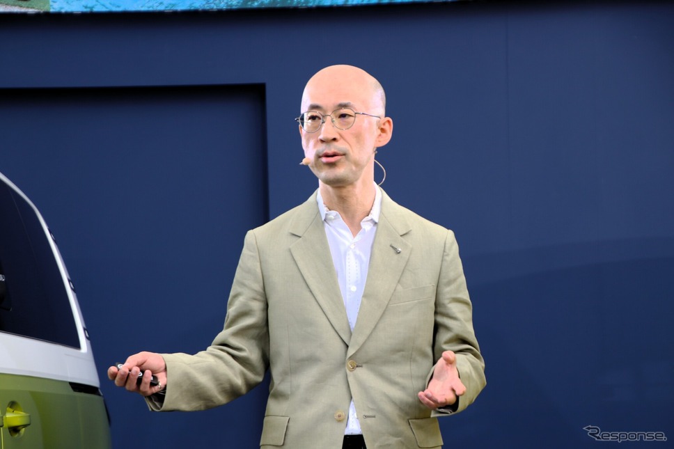 フォルクスワーゲンジャパンブランドディレクターの沢村武史氏《写真撮影 内田俊一》