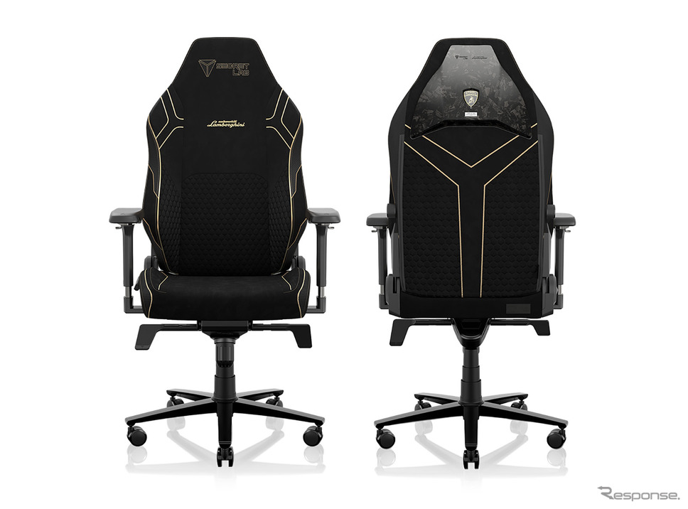 Secretlabとランボルギーニの新作ゲーミングチェア「ピナクル スーパーレジェーラ」エディション《写真提供 Secretlab Japan》