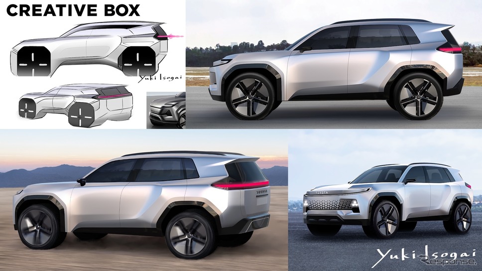 トヨタ RAV4 新型:エクステリアデザイン開発《画像提供 トヨタ自動車》