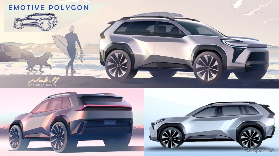 トヨタ RAV4 新型:エクステリアデザイン開発《画像提供 トヨタ自動車》
