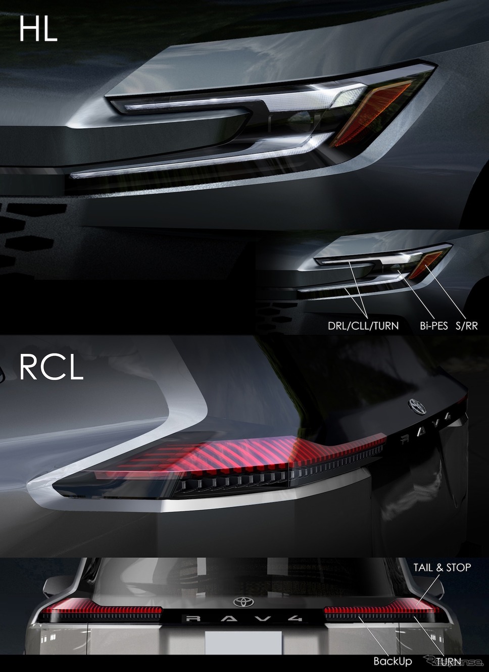 トヨタ RAV4 新型:エクステリアデザイン開発《画像提供 トヨタ自動車》