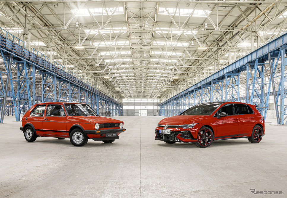 VW ゴルフGTI 初代とEDITION 50《photo by VW》