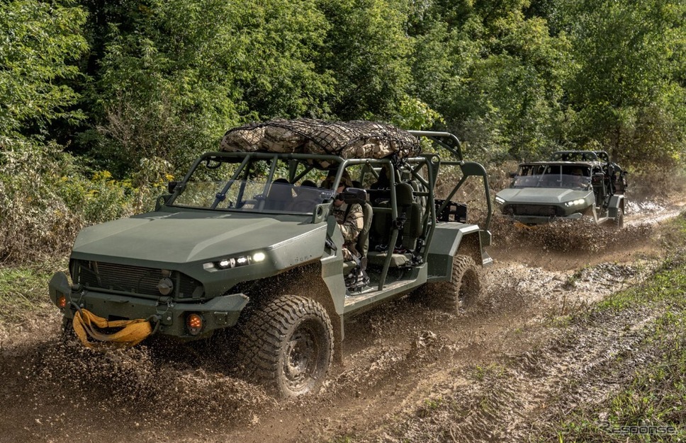 シボレー・コロラドZR2ベースのGMの軍用車用《photo by GM》