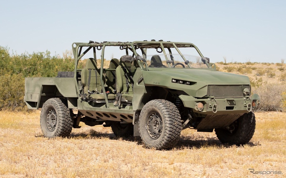 シボレー・コロラドZR2ベースのGMの軍用車用《photo by GM》