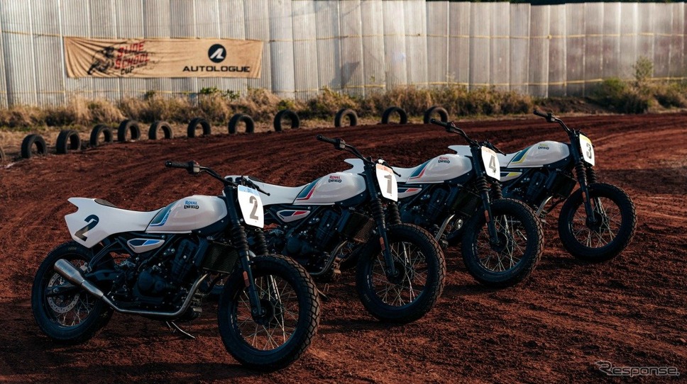 ロイヤルエンフィールドの新型フラットトラック専用バイク「FT450」《photo by Royal Enfield》